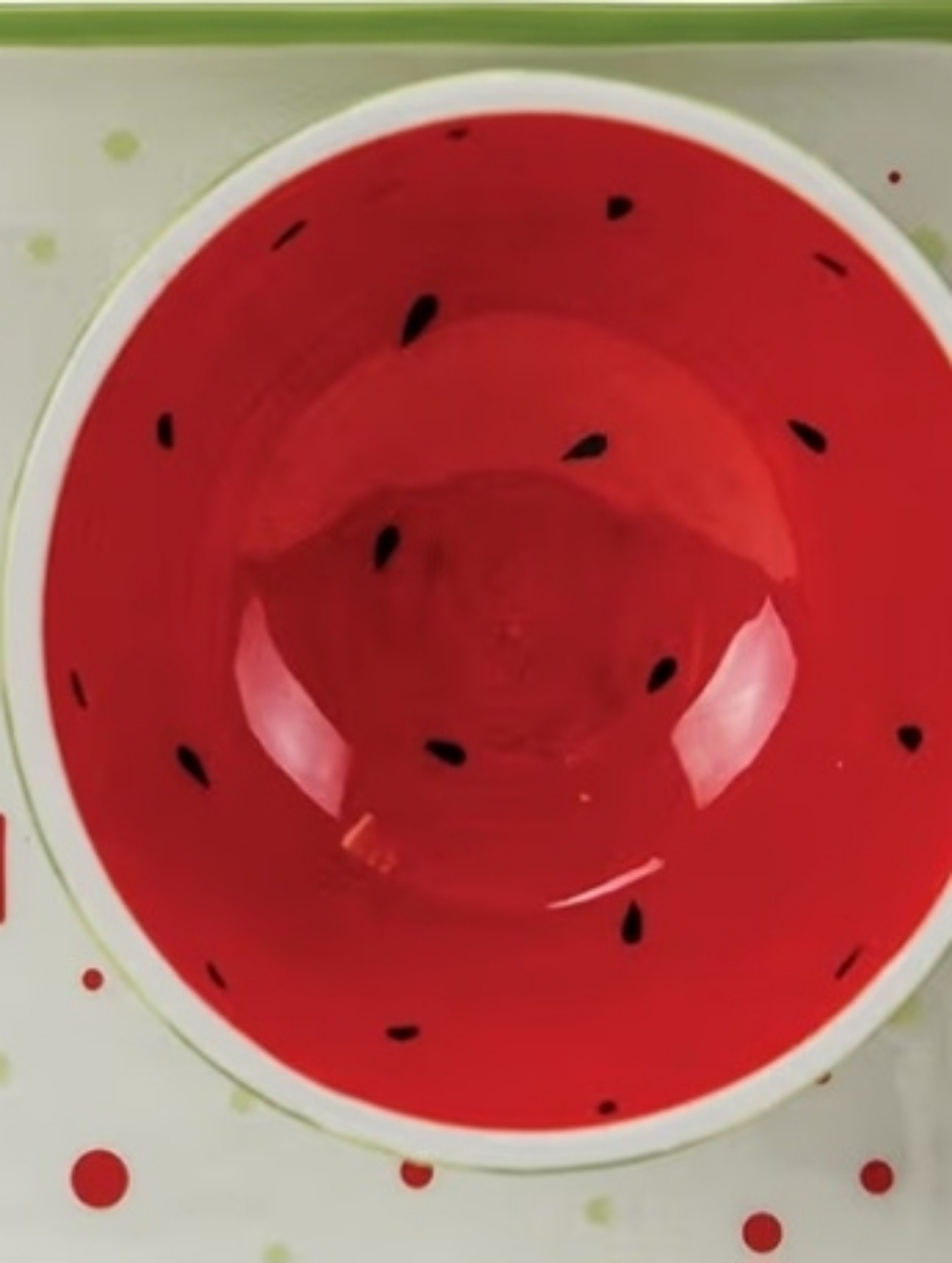 Boston Warehouse Watermelon 🍉 Chip & Dip Platter- NWOT!!! - Picture 4 of 6